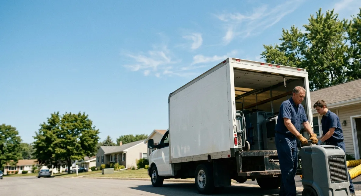 Water Damage Cleanup in Grinnell, IA near me